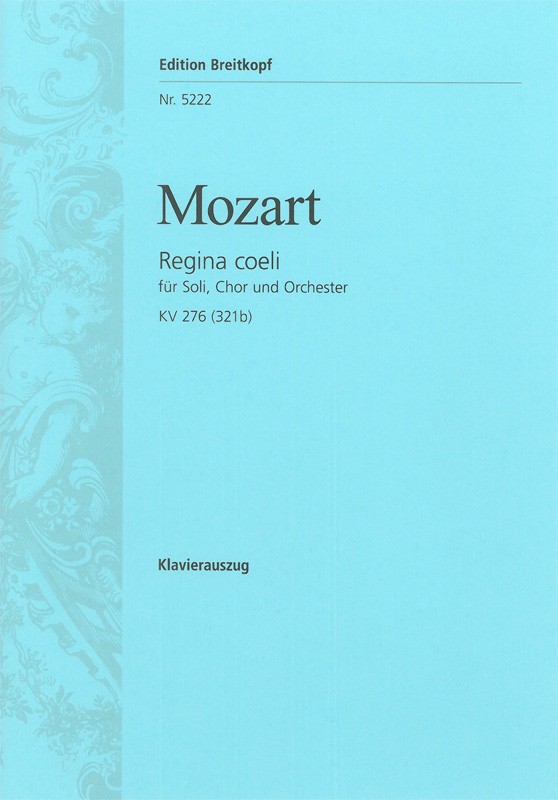 Anderes Coverbild Regina coeli in C-dur KV 276 (321b)