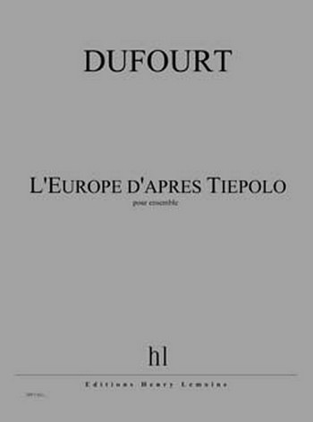 Vorderes Coverbild L'Europe d'après Tiepolo