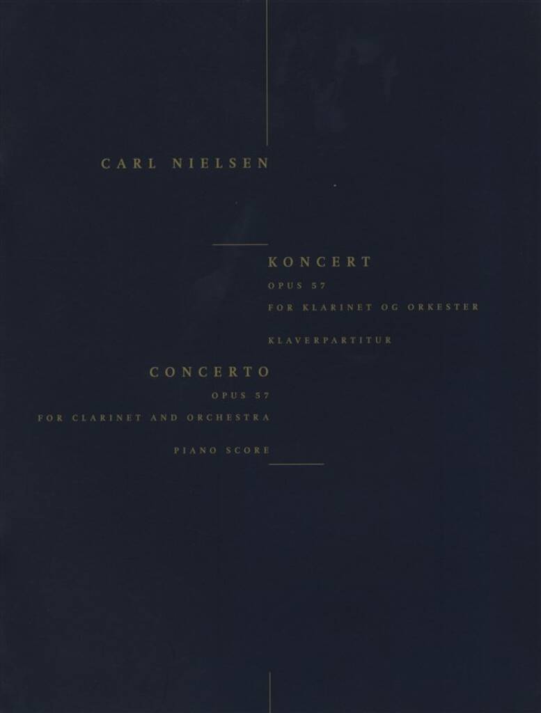 Vorderes Coverbild Klarinettenkonzert op. 57 FS 129