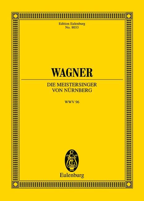 Vorderes Coverbild Die Meistersinger von Nürnberg WWV 96