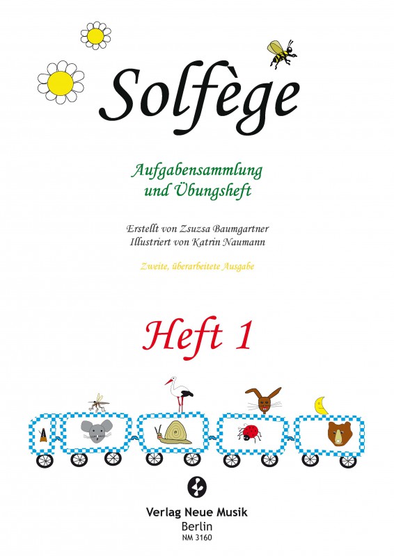 Vorderes Coverbild Solfège - Heft 1