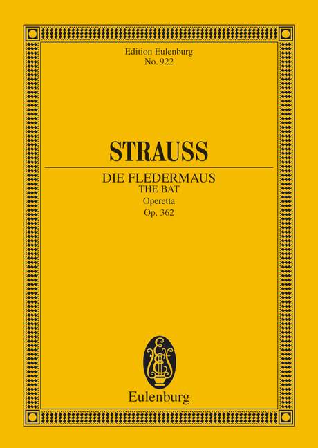 Vorderes Coverbild Die Fledermaus op. 362