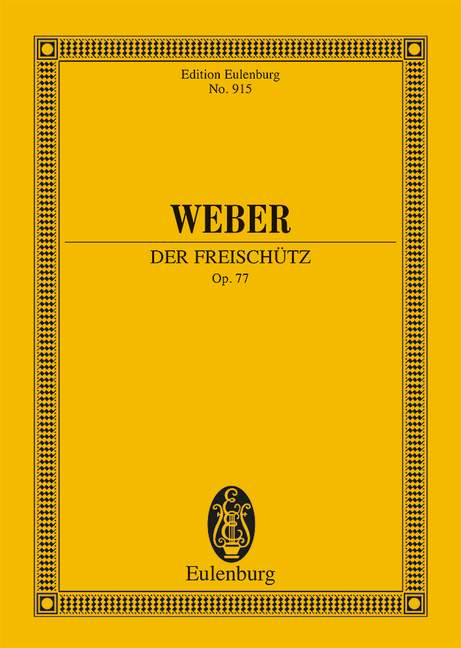 Vorderes Coverbild Der Freischütz op. 77 JV 277