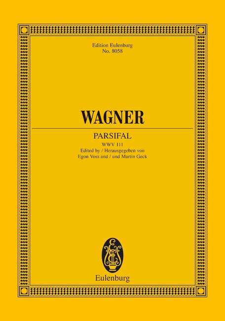 Vorderes Coverbild Parsifal WWV 111