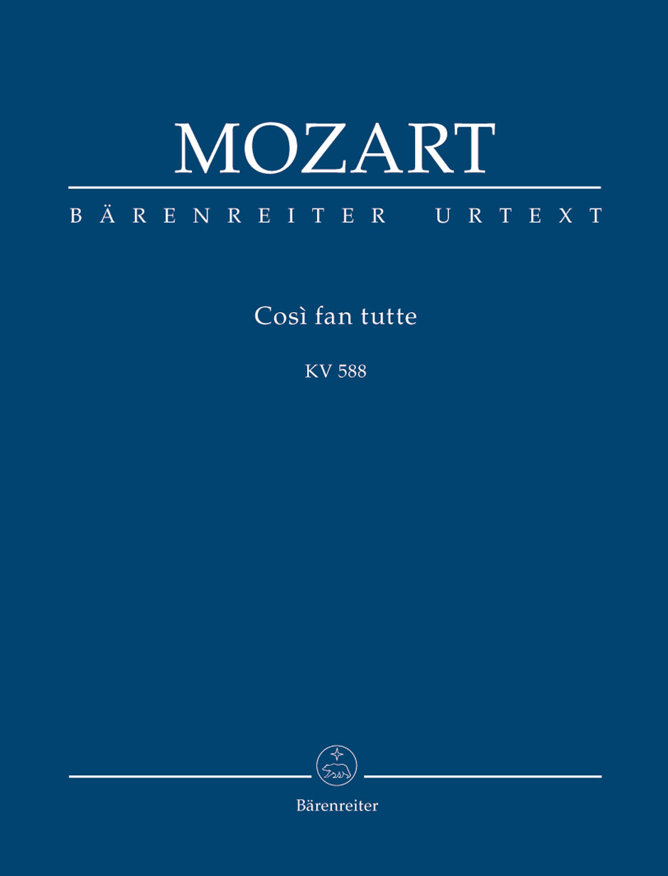 Vorderes Coverbild Così fan tutte ossia La scuola degli amanti KV 588