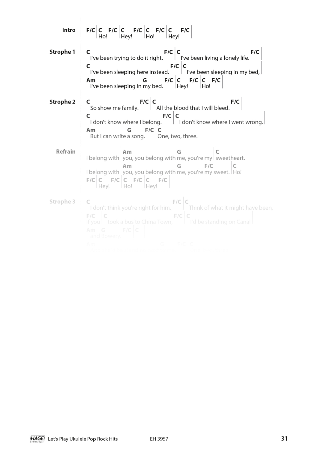 Anderes Coverbild Let's Play Ukulele - Pop Rock Hits