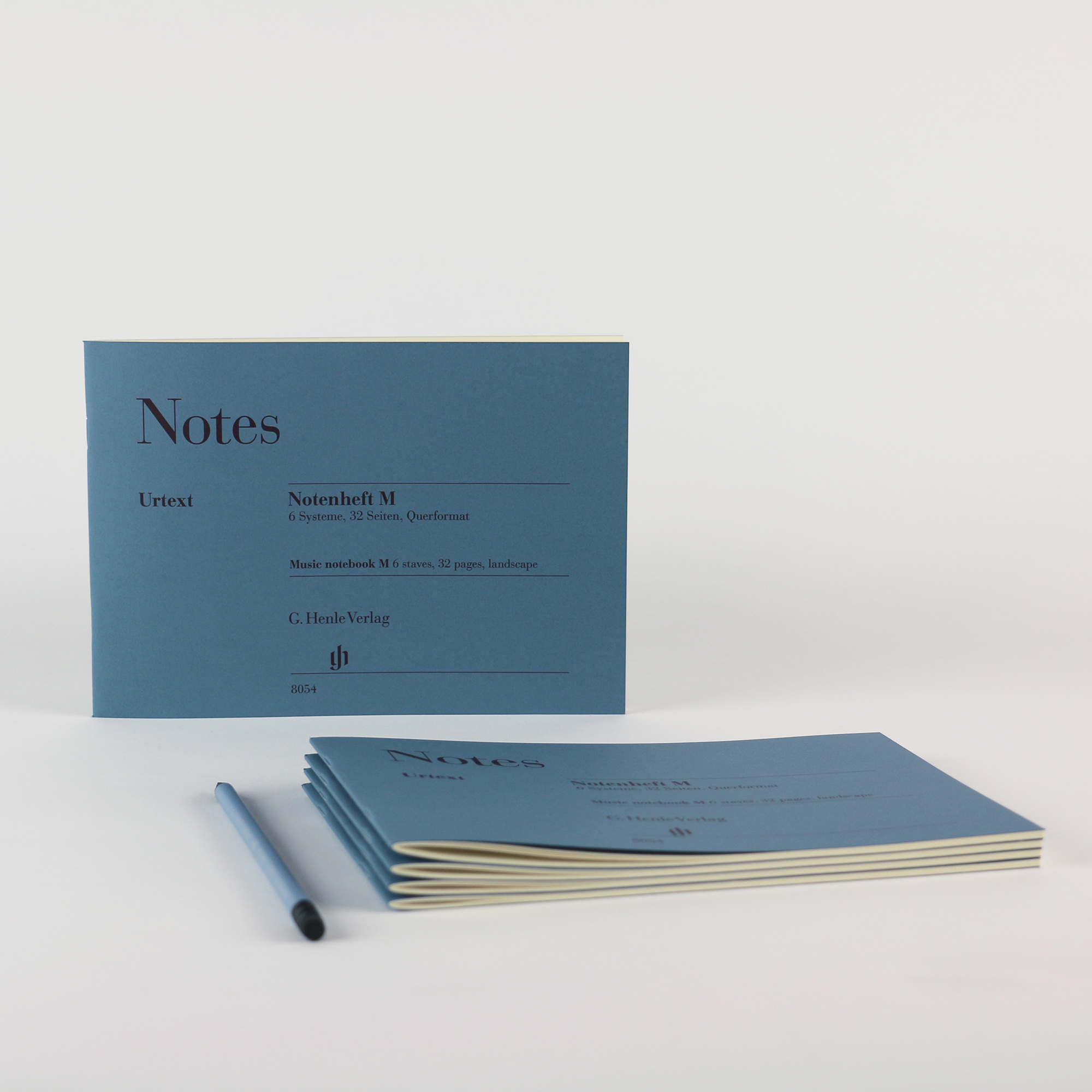 Anderes Coverbild Notes, Notenheft M Querformat