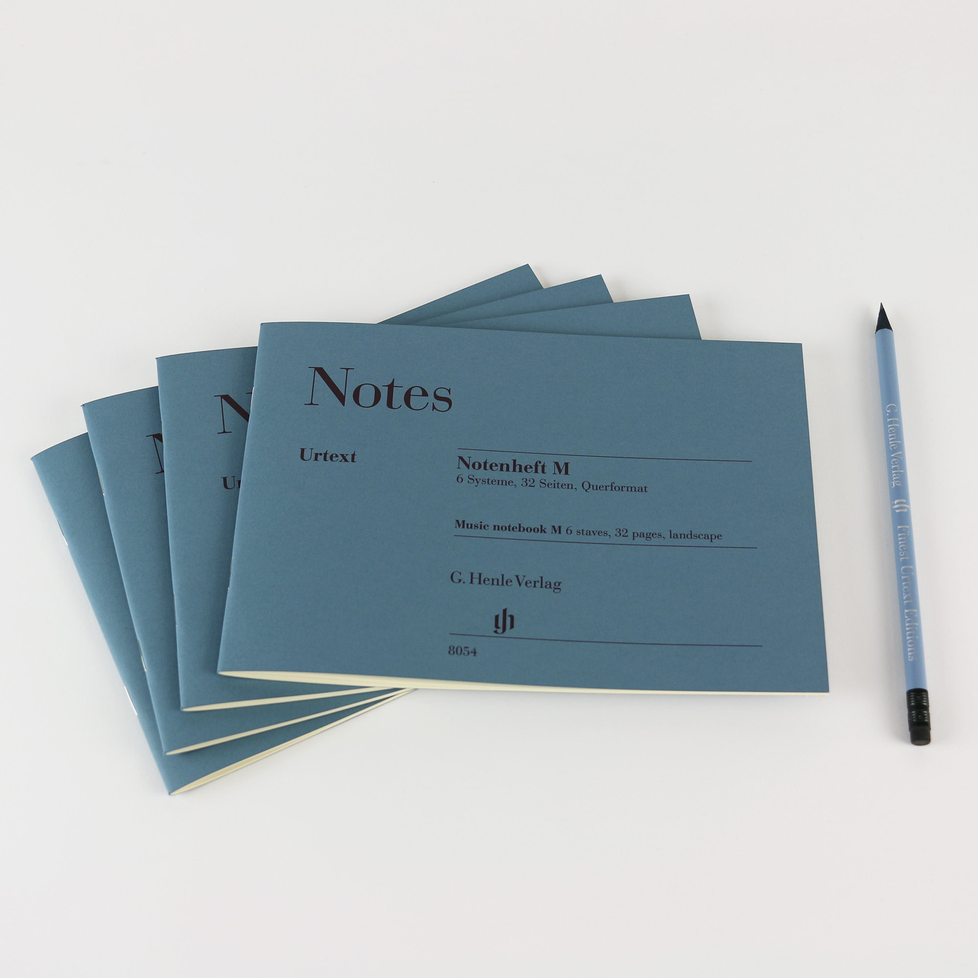 Anderes Coverbild Notes, Notenheft M Querformat