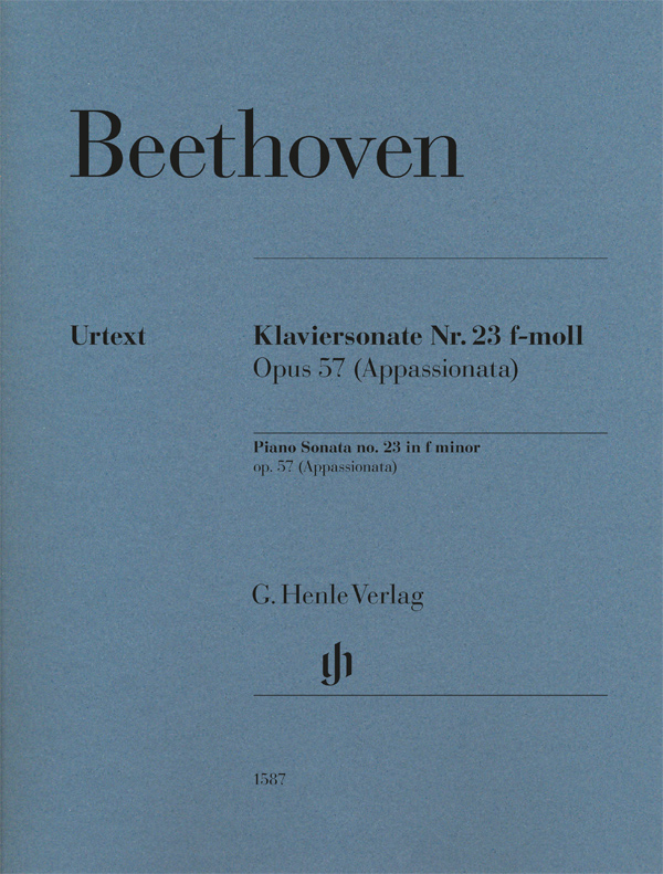 Vorderes Coverbild Klaviersonate Nr. 23 f-moll op. 57 (Appassionata)