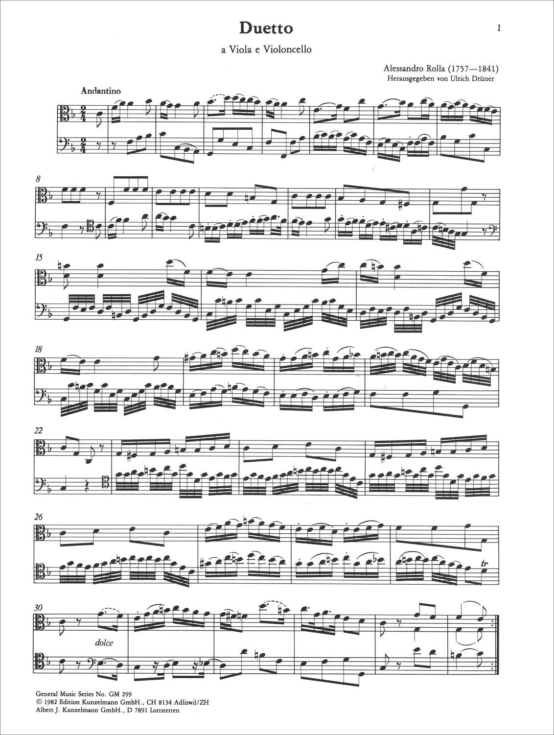 Anderes Coverbild Duo für Viola und Violoncello