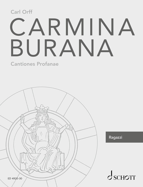 Vorderes Coverbild Carmina Burana
