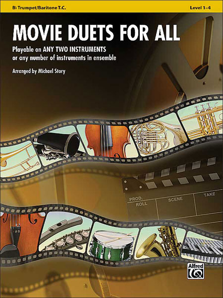 Anderes Coverbild Movie Duets for All - Trumpet