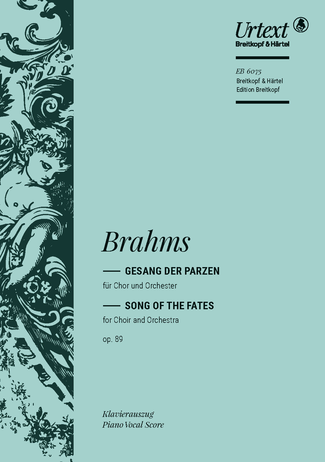 Vorderes Coverbild Gesang der Parzen op. 89