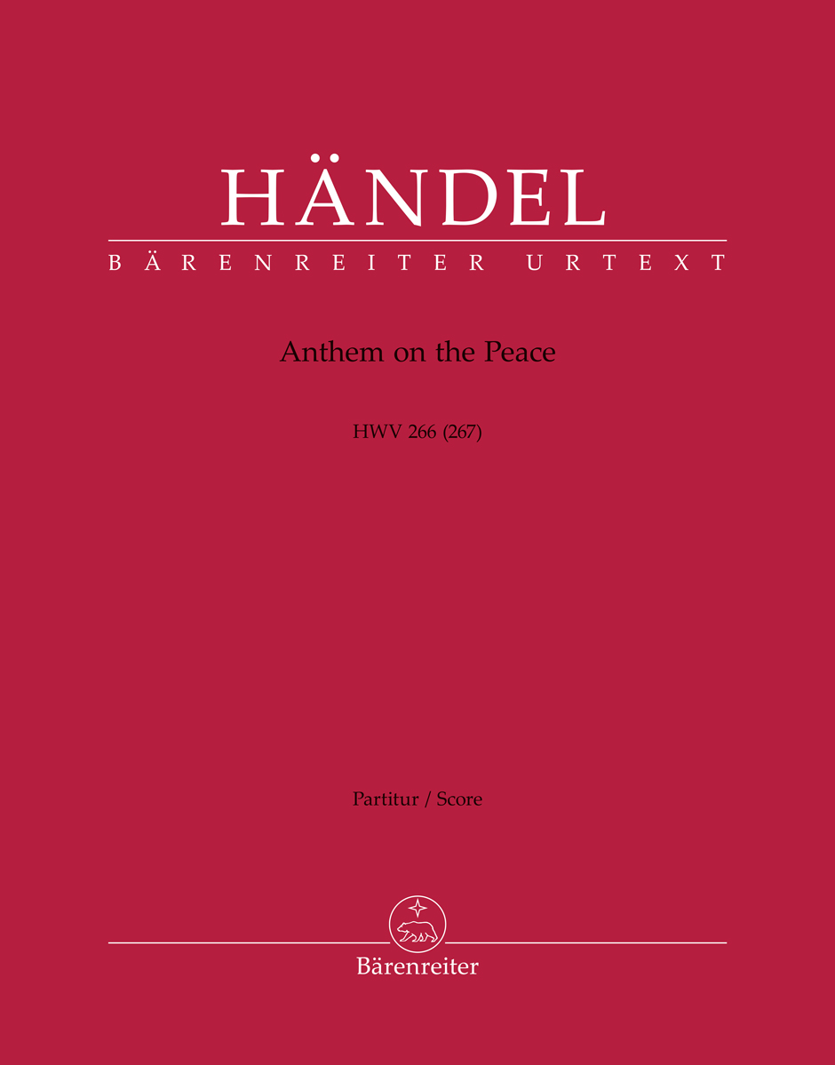 Vorderes Coverbild Anthem on the Peace HWV 266 (267)