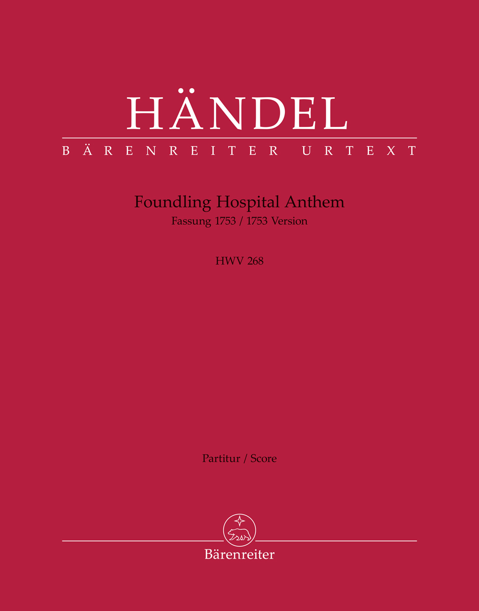 Vorderes Coverbild Foundling Hospital Anthem HWV 268