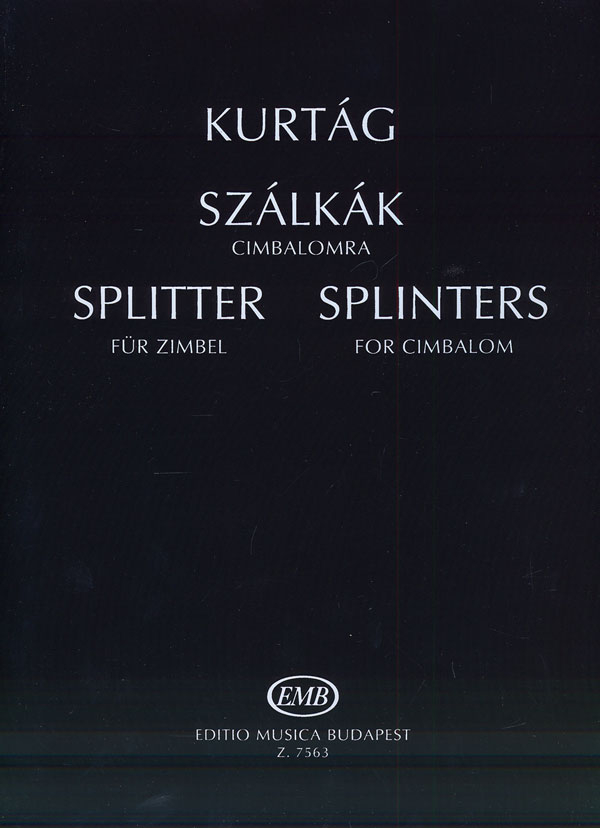 Vorderes Coverbild Splitter op. 6c für Zymbal