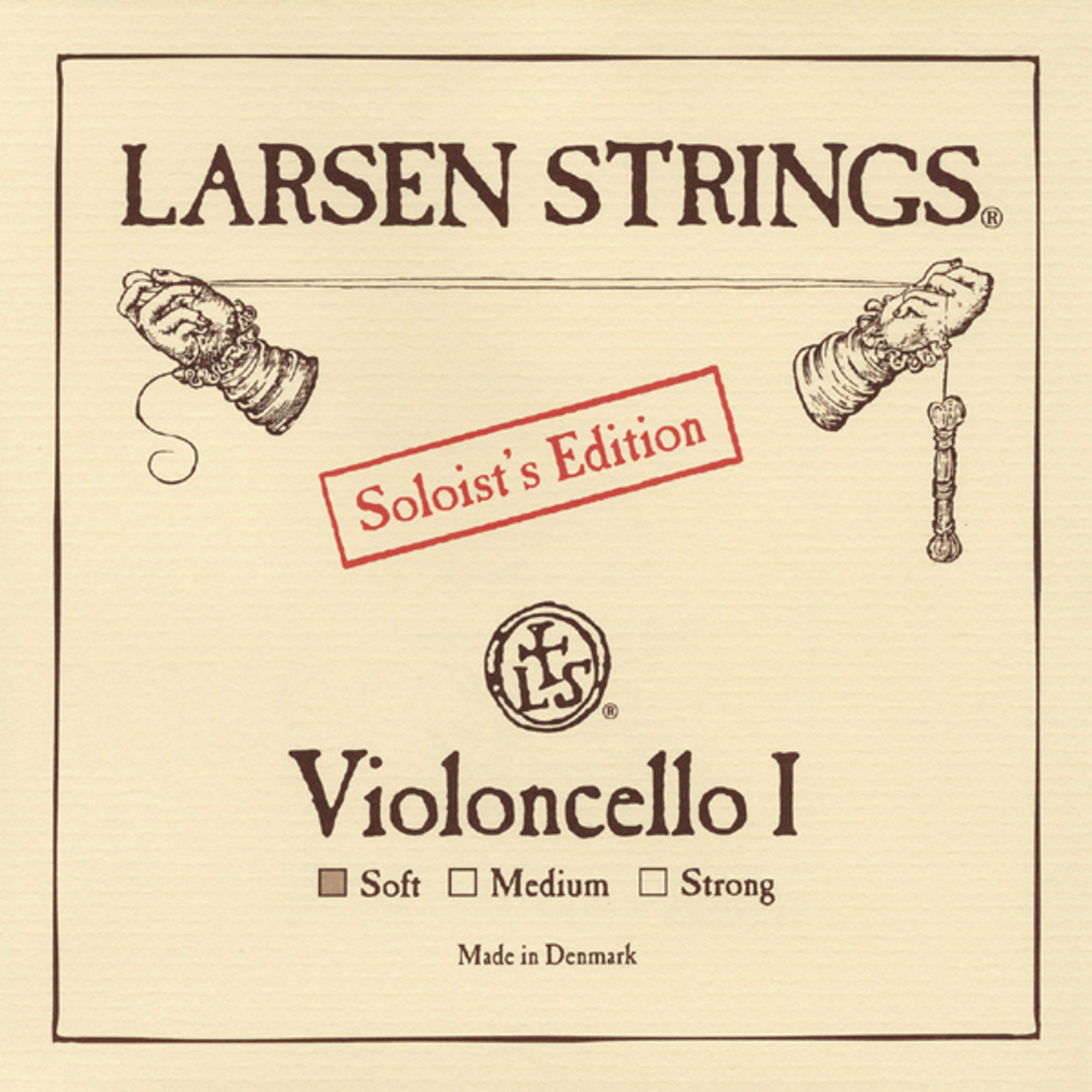 Vorderes Coverbild Larsen Cello Soloist A - weich