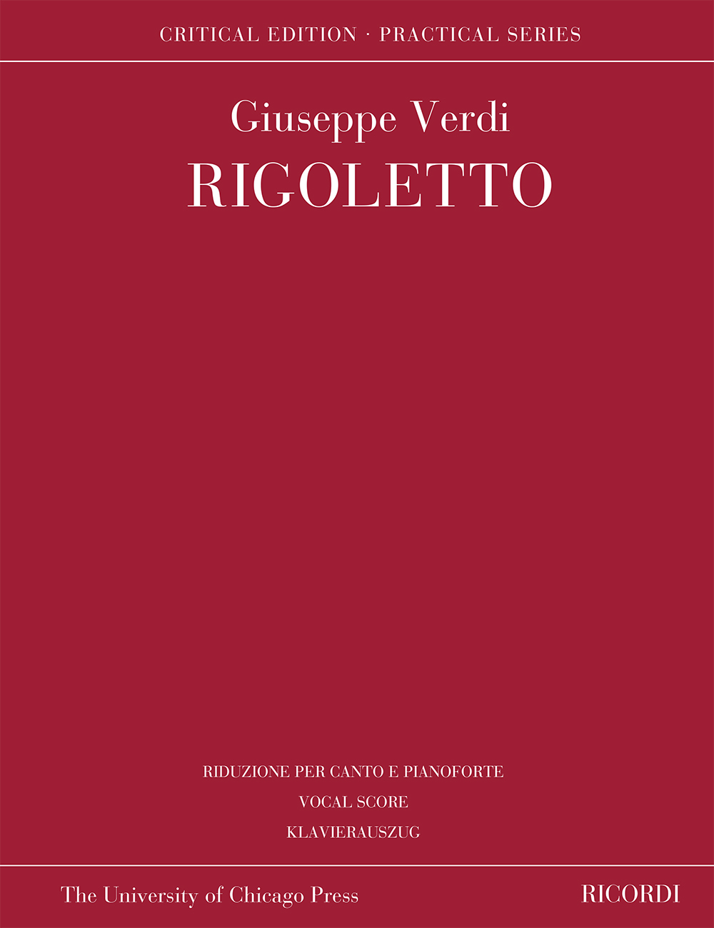 Vorderes Coverbild Rigoletto
