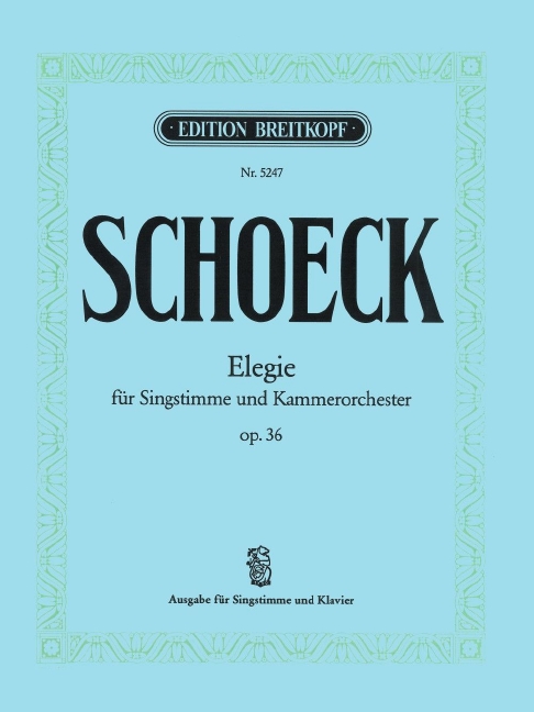 Anderes Coverbild Elegie op. 36