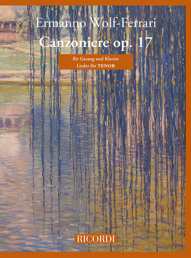 Vorderes Coverbild Canzoniere op. 17 - Lieder für Tenor