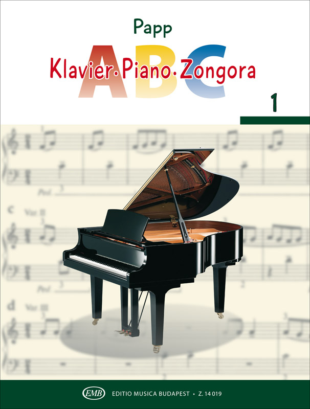 Vorderes Coverbild Klavier ABC Band 1