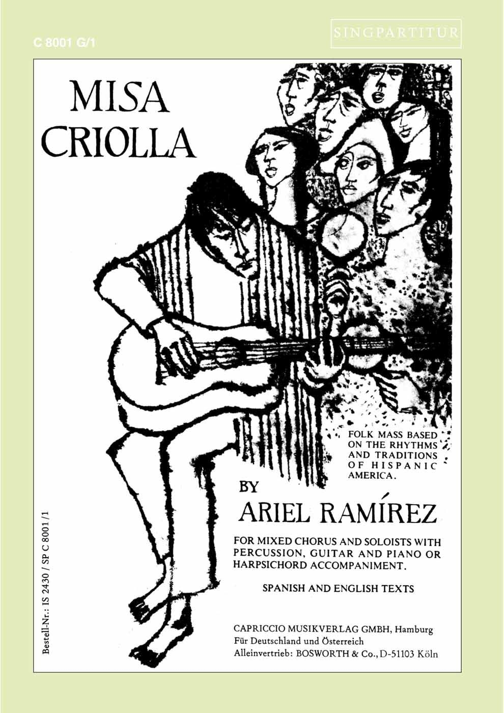 Vorderes Coverbild Misa Criolla