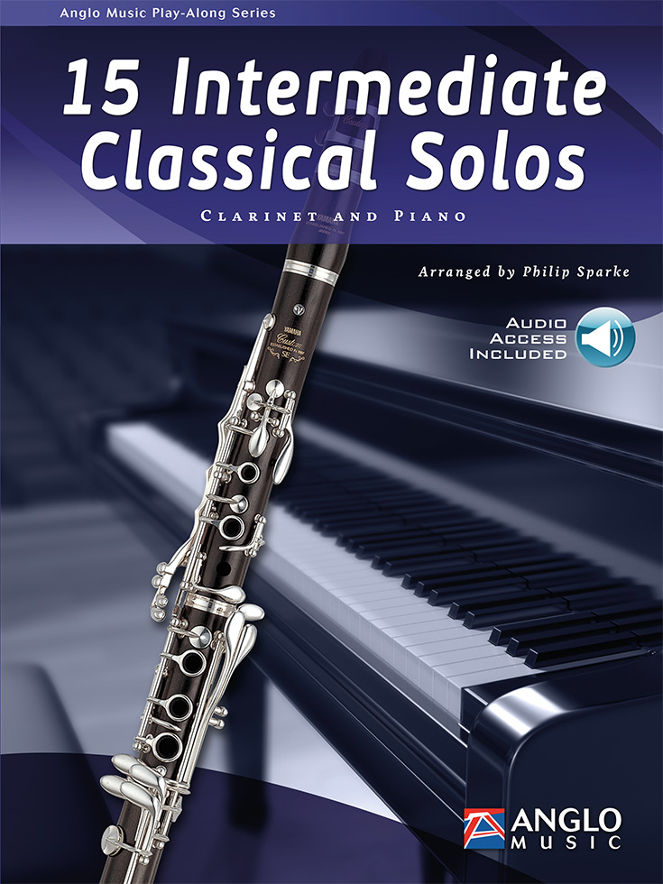 Vorderes Coverbild 15 Intermediate Classical Solos