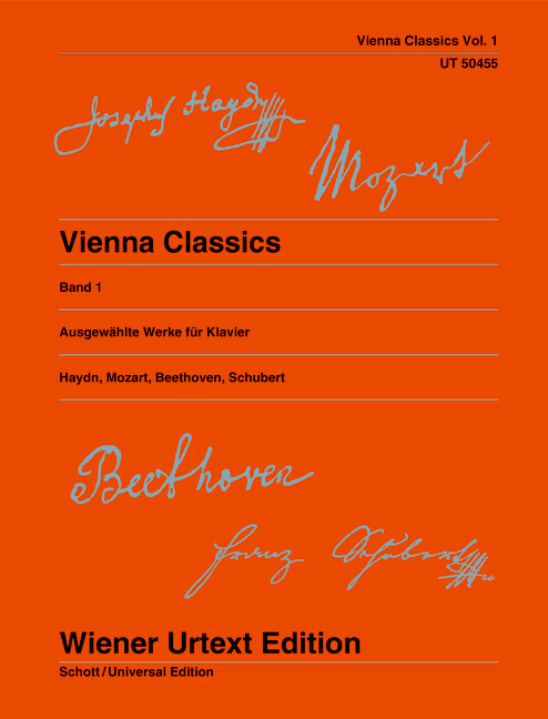 Vorderes Coverbild Vienna Classics Band 1