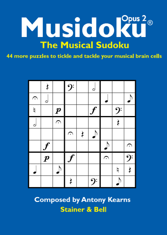 Vorderes Coverbild Musidoku: The Musical Sudoku. Opus 2