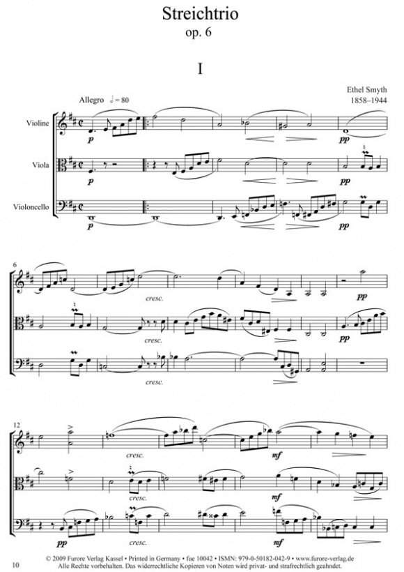 Anderes Coverbild Streichtrio op. 6