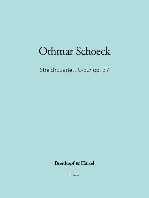 Anderes Coverbild Streichquartett C-dur op. 37