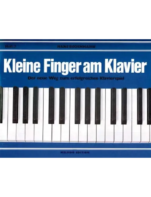 Vorderes Coverbild Kleine Finger am Klavier Band 7