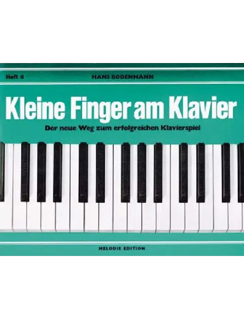 Vorderes Coverbild Kleine Finger am Klavier Band 8