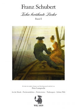Vorderes Coverbild 10 Lieder für Gesang und Streichquartett - Heft 1