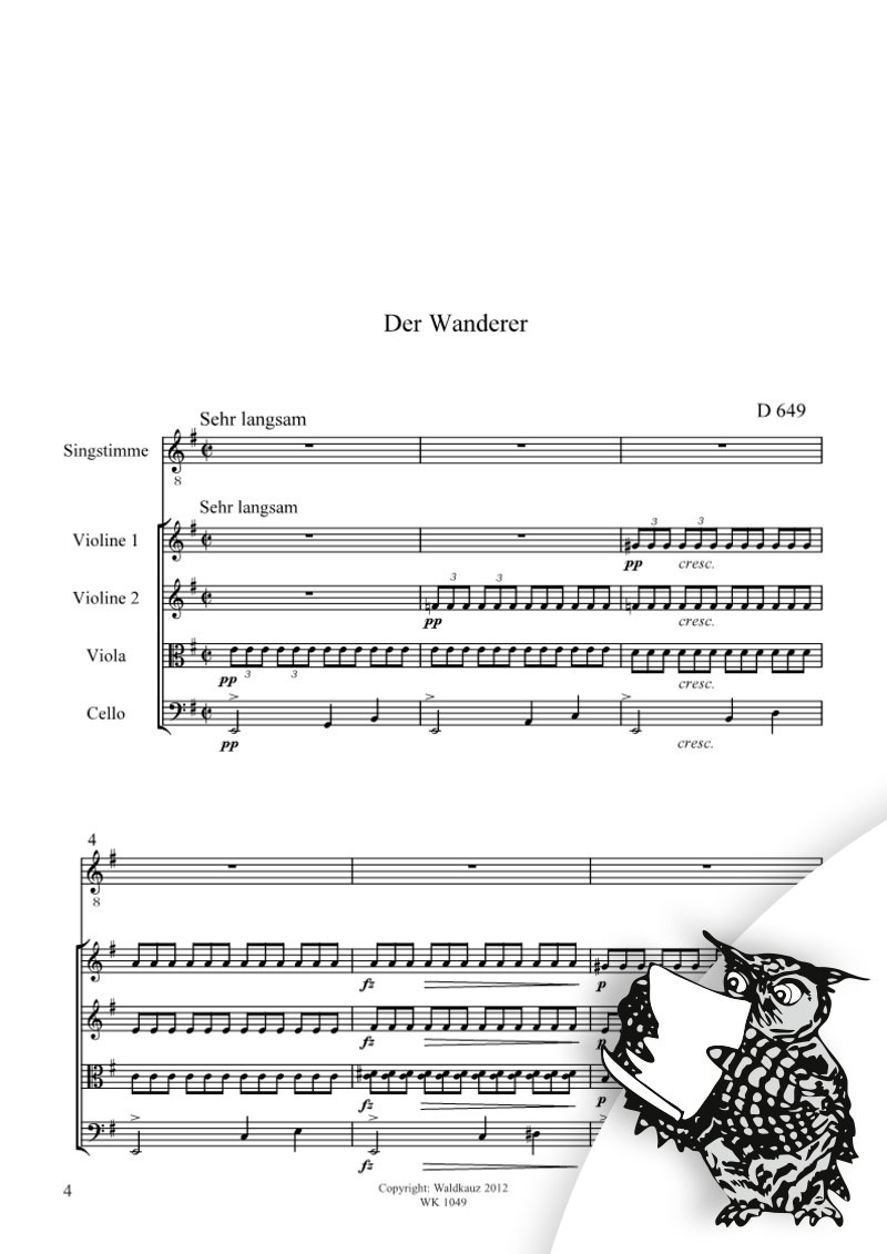 Anderes Coverbild 10 Lieder für Gesang und Streichquartett - Heft 2