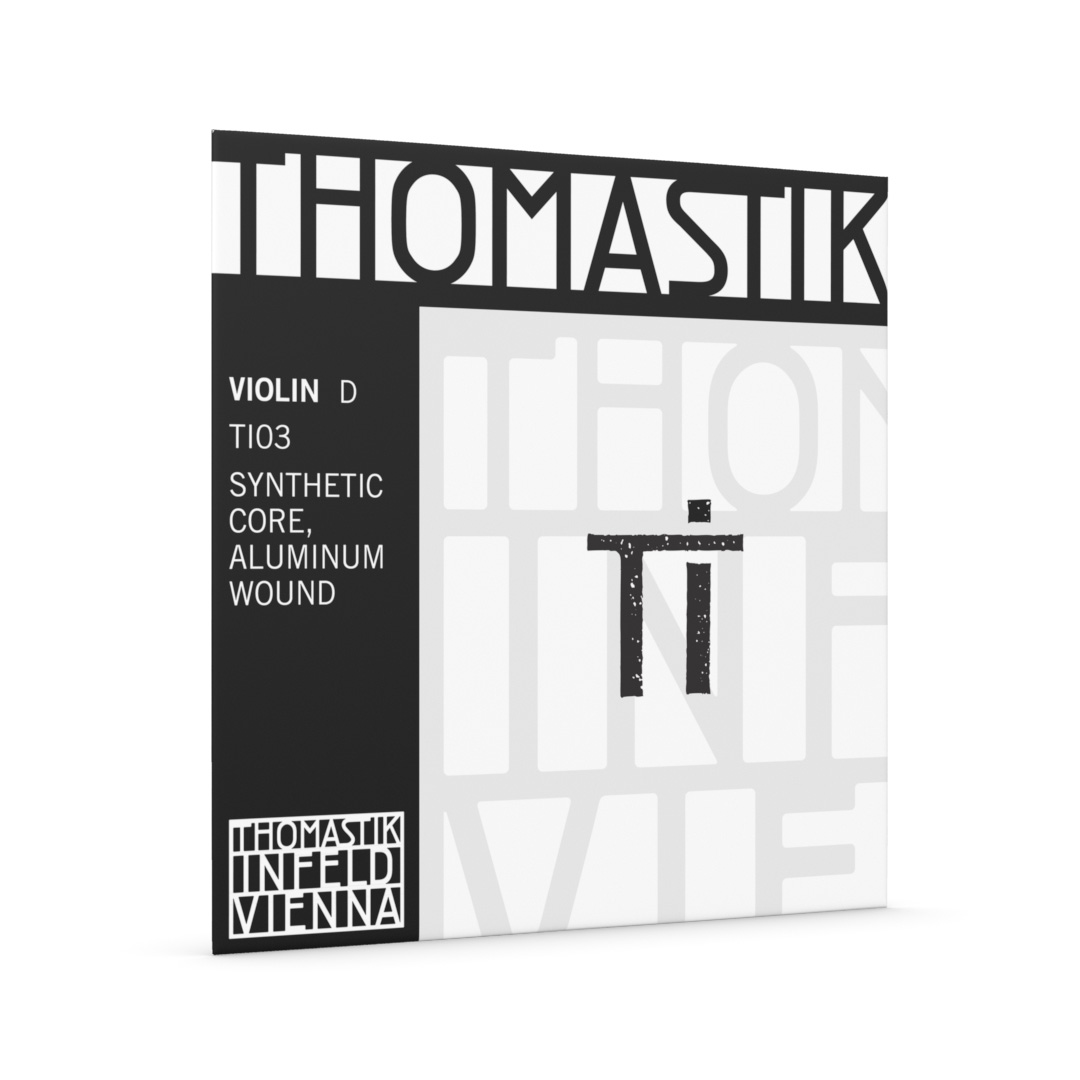 Vorderes Coverbild Thomastik TI Violine D, Synthetik/Aluminium