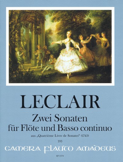 Vorderes Coverbild Zwei Sonaten op. 4/2, e-moll und op. 4/7, G-dur
