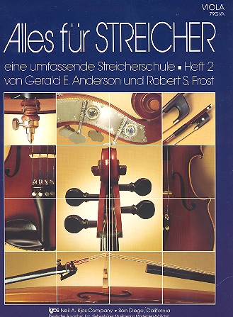 Vorderes Coverbild Alles für Streicher Band 2 - Viola