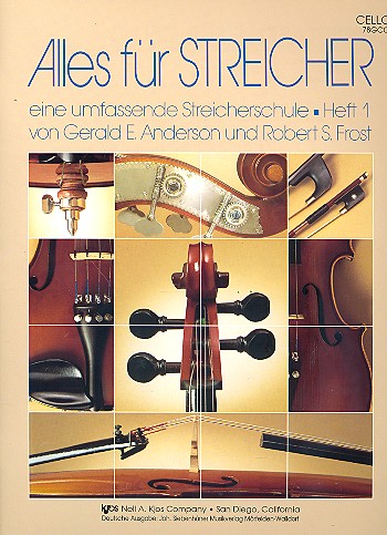 Vorderes Coverbild Alles für Streicher Band 1 - Cello