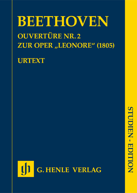 Vorderes Coverbild Ouvertüre Nr. 2 zur Oper "Leonore"
