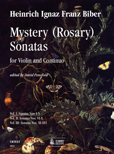 Vorderes Coverbild Mystery (Rosary) Sonatas for Violin and Continuo - Vol. I: Sonatas No. I-V