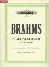 Vorderes Coverbild 8 Zigeunerlieder aus op. 103