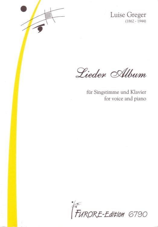 Vorderes Coverbild Lieder Album für Singstimme und Klavier