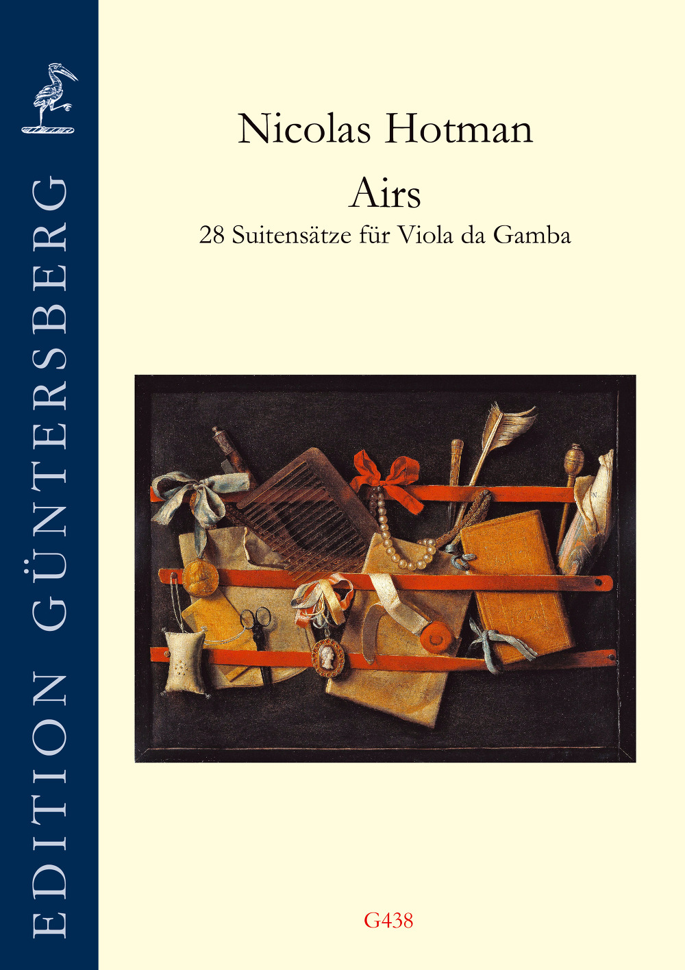Vorderes Coverbild Airs für Viola da Gamba