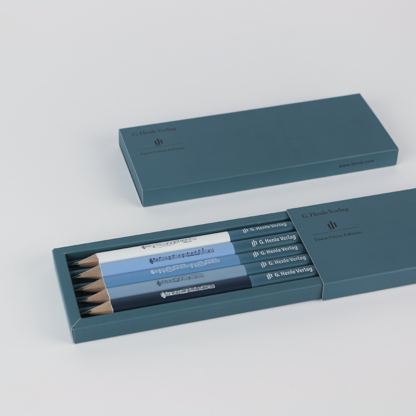 Vorderes Coverbild Bleistift Set - 5 Komponisten