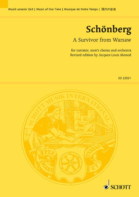 Vorderes Coverbild Ein Überlender aus Warschau op. 46