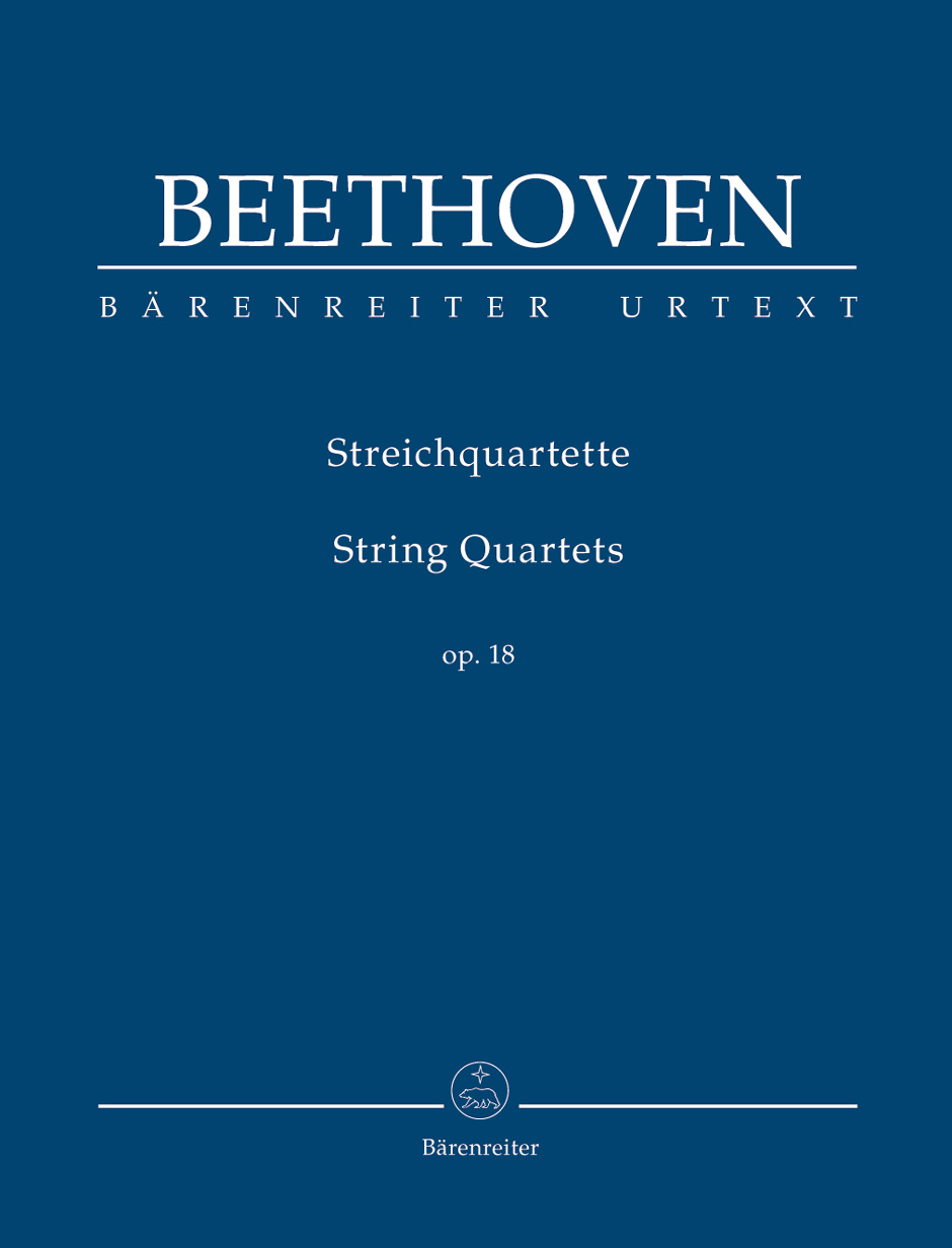 Vorderes Coverbild Streichquartette op. 18
