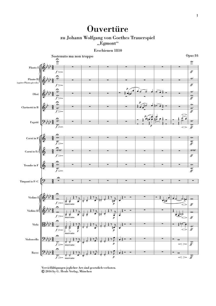 Anderes Coverbild Egmont Ouvertüre op. 84
