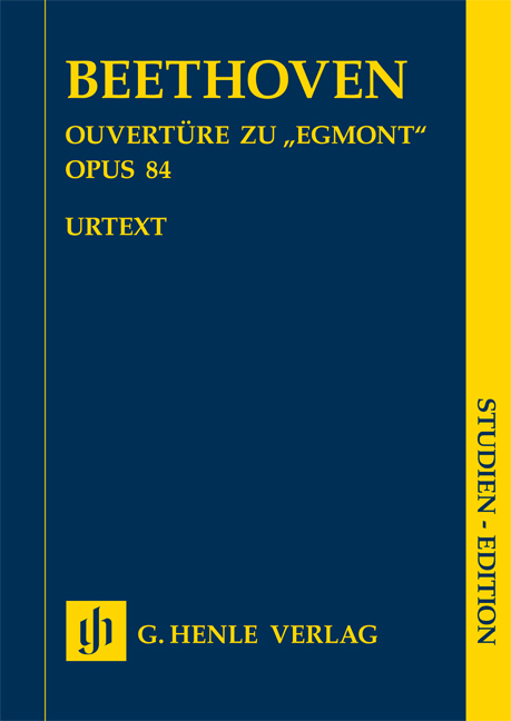 Vorderes Coverbild Egmont Ouvertüre op. 84