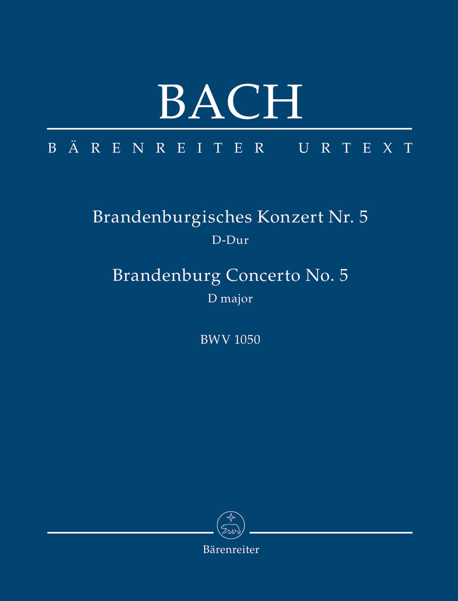 Vorderes Coverbild Brandenburgisches Konzert Nr. 5 D-Dur BWV 1050